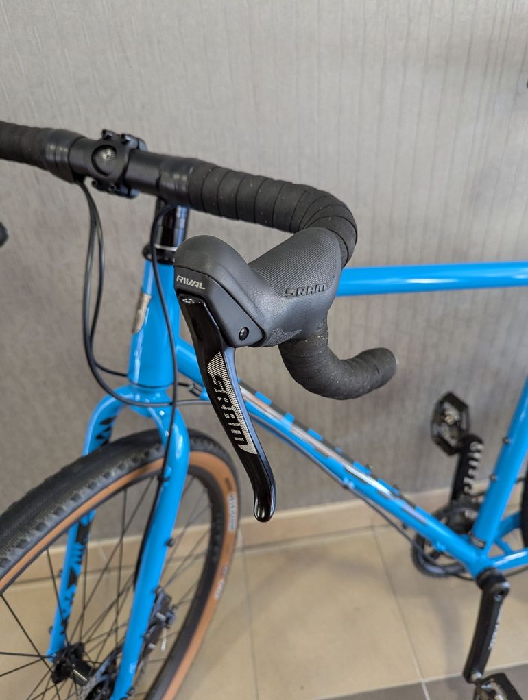 Used Kona Rove DL 2022 2022 Road & Gravel, Blue — image 3 of 15