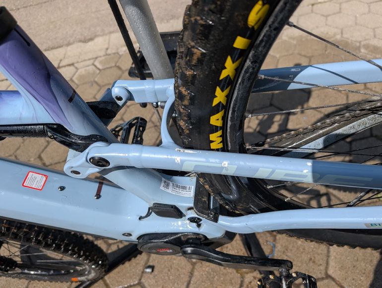 Used CUBE STEREO HYBRID ONE44 HPC RACE 2025 2025 Mountainbike, White, 27.5, 29 — image 6 of 10