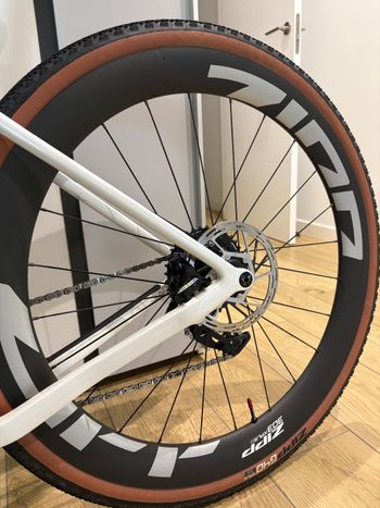 Used 3T RACEMAX ITALIA FORCE D2 AXS 2X12 ZIPP 303 XPLR S 2025 2025 Road & Gravel, White — image 6 of 10