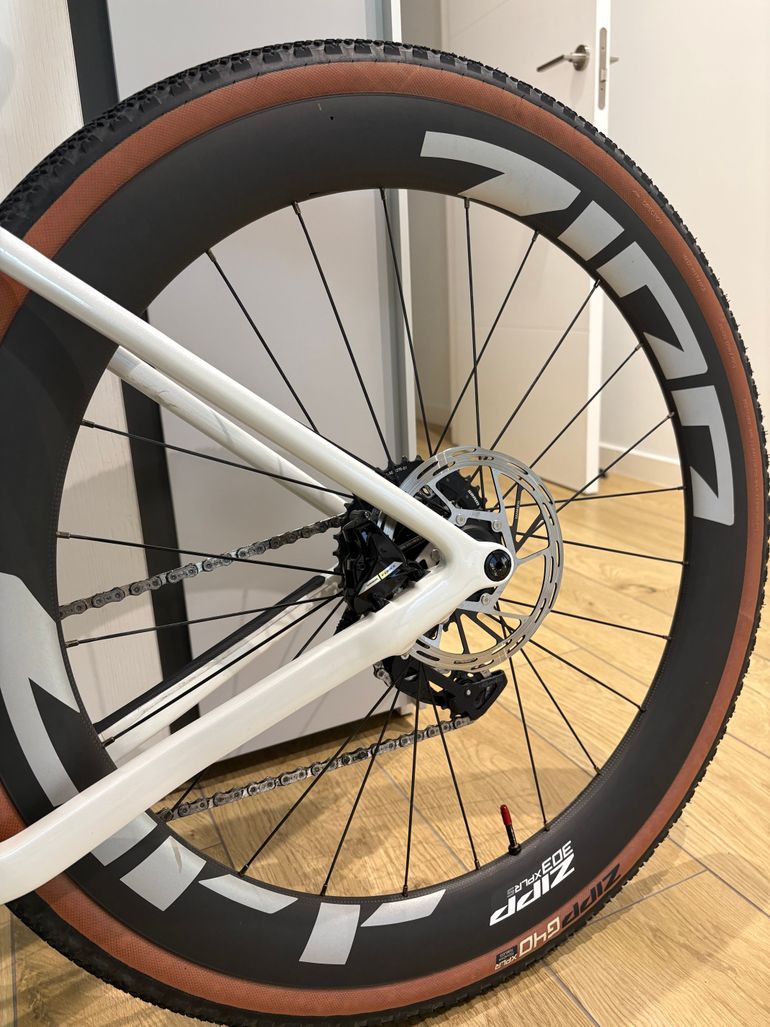 Used 3T RACEMAX ITALIA FORCE D2 AXS 2X12 ZIPP 303 XPLR S 2025 2025 Road & Gravel, White — image 6 of 10