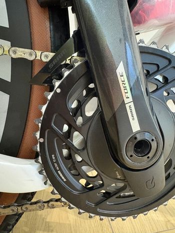 Used 3T RACEMAX ITALIA FORCE D2 AXS 2X12 ZIPP 303 XPLR S 2025 2025 Road & Gravel, White — image 3 of 10