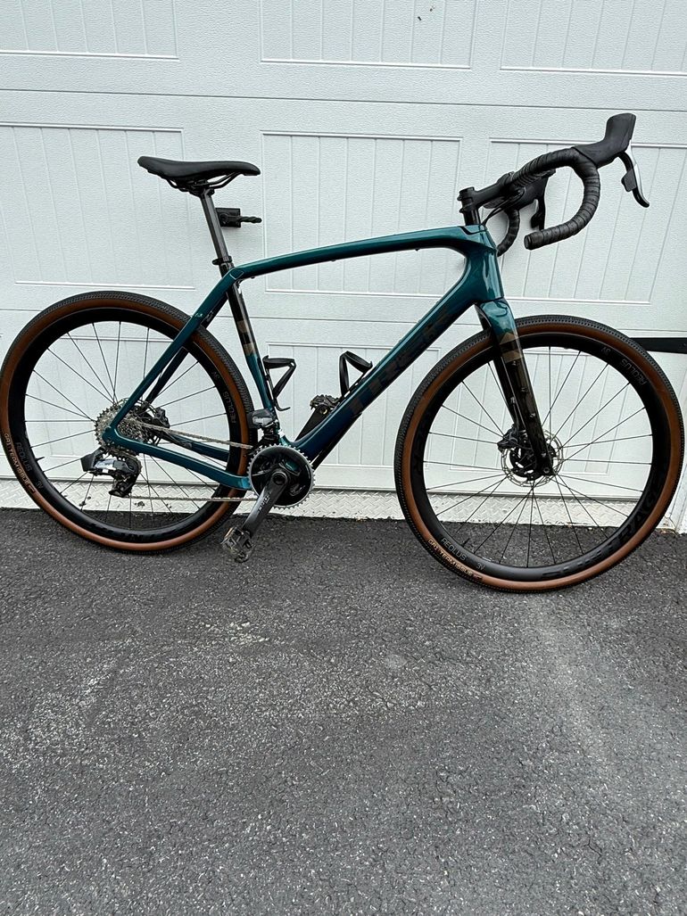 Used Trek Checkpoint SL 7 AXS 2024 2024 Road & Gravel, Green — image 1 of 4