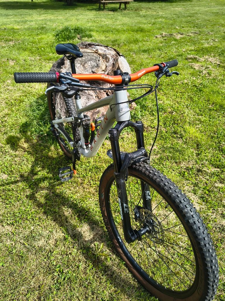 Used Marin Rift zone Shimano SLX 2024 Mountainbike, Hellgrau — image 8 of 9