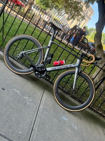 Used WINSPACE T1500 Shimano 105 2023 Road & Gravel, Light Gray — image 4 of 4