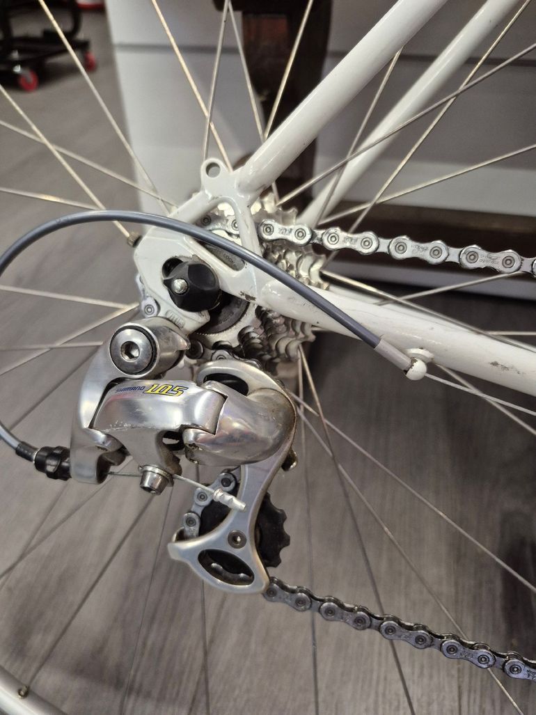 Used Serge Dutouron Serge Dutouron Custom Other Shimano 1990 Road & Gravel, White — image 8 of 10