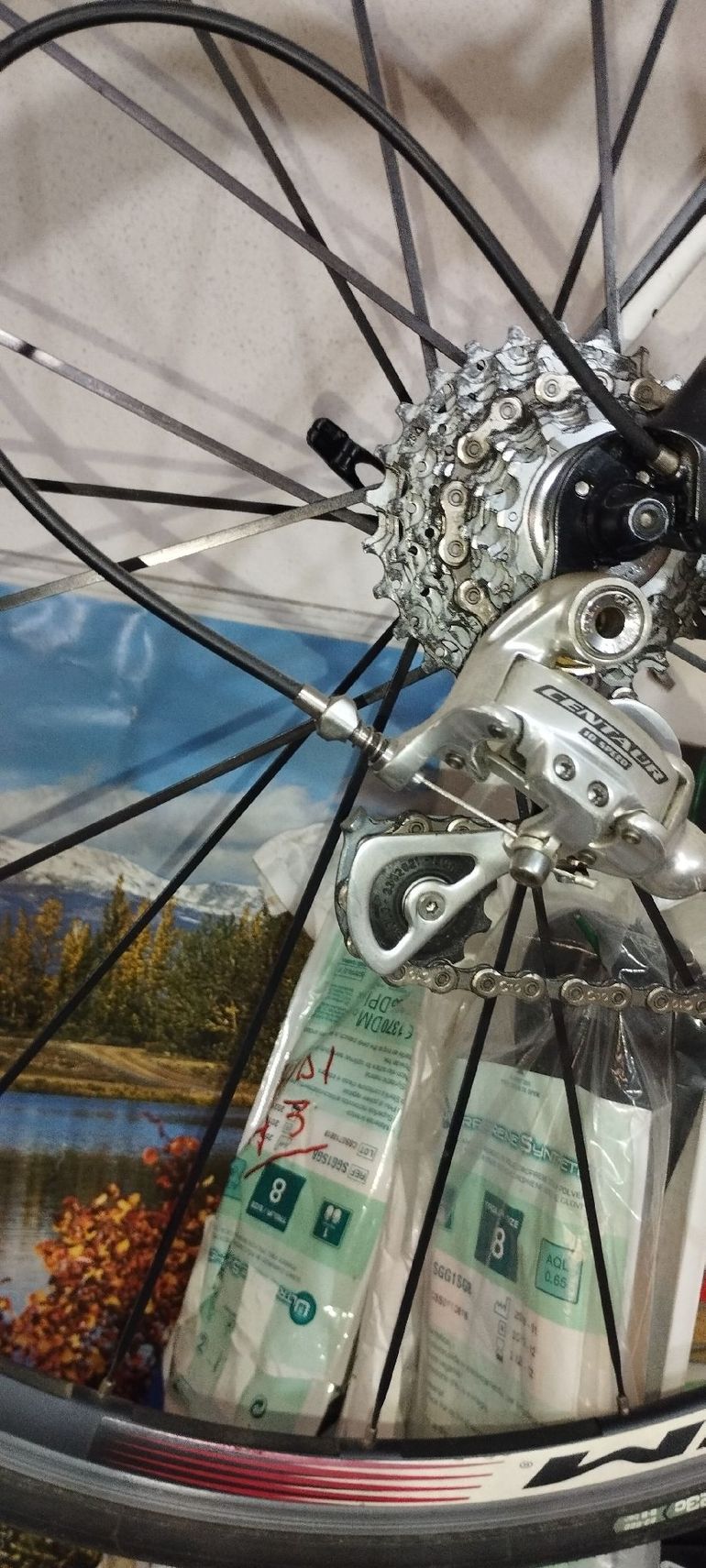 Used CUBE Agree Campagnolo Centaur 2019 Road & Gravel, Red — image 8 of 11