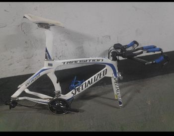 Used Specialized Transition Pro 2010 Frameset 2010 Route & Gravel