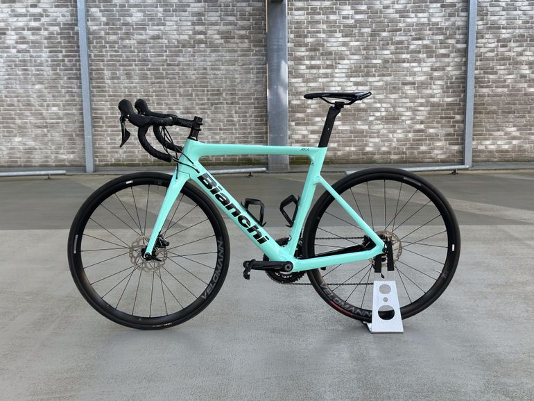 Used Bianchi Aria - 105 2022 2022 Road & Gravel, Blue — image 8 of 23