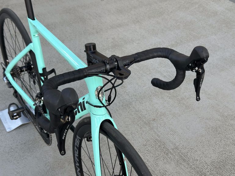 Used Bianchi Aria - 105 2022 2022 Road & Gravel, Blue — image 12 of 23
