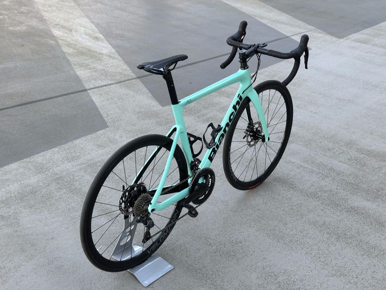 Used Bianchi Aria - 105 2022 2022 Road & Gravel, Blue — image 5 of 23