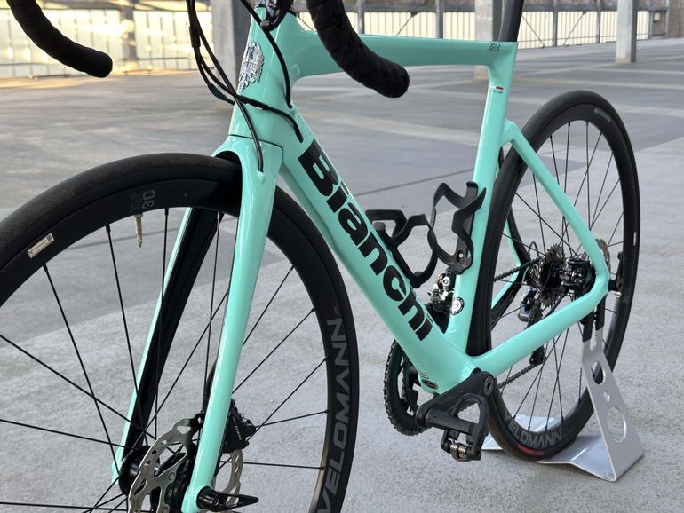Used Bianchi Aria - 105 2022 2022 Road & Gravel, Blue — image 14 of 23