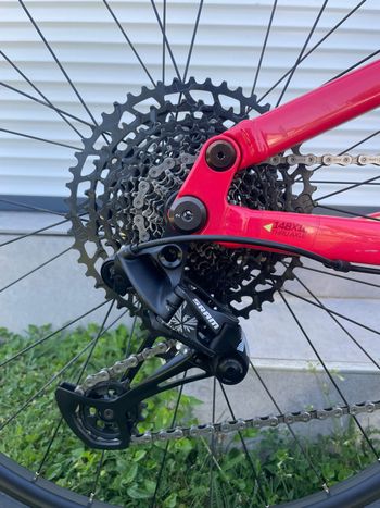Used ROCKRIDER ROCKRIDER Custom SRAM NX Eagle 2022 Mountainbike, Rot — image 5 of 5