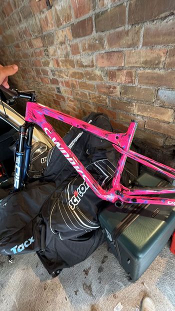 Used S-Works Epic World Cup S-Works Epic World Cup Custom SRAM XX1 Eagle AXS 2024 Mountainbike, Purple — image 3 of 3