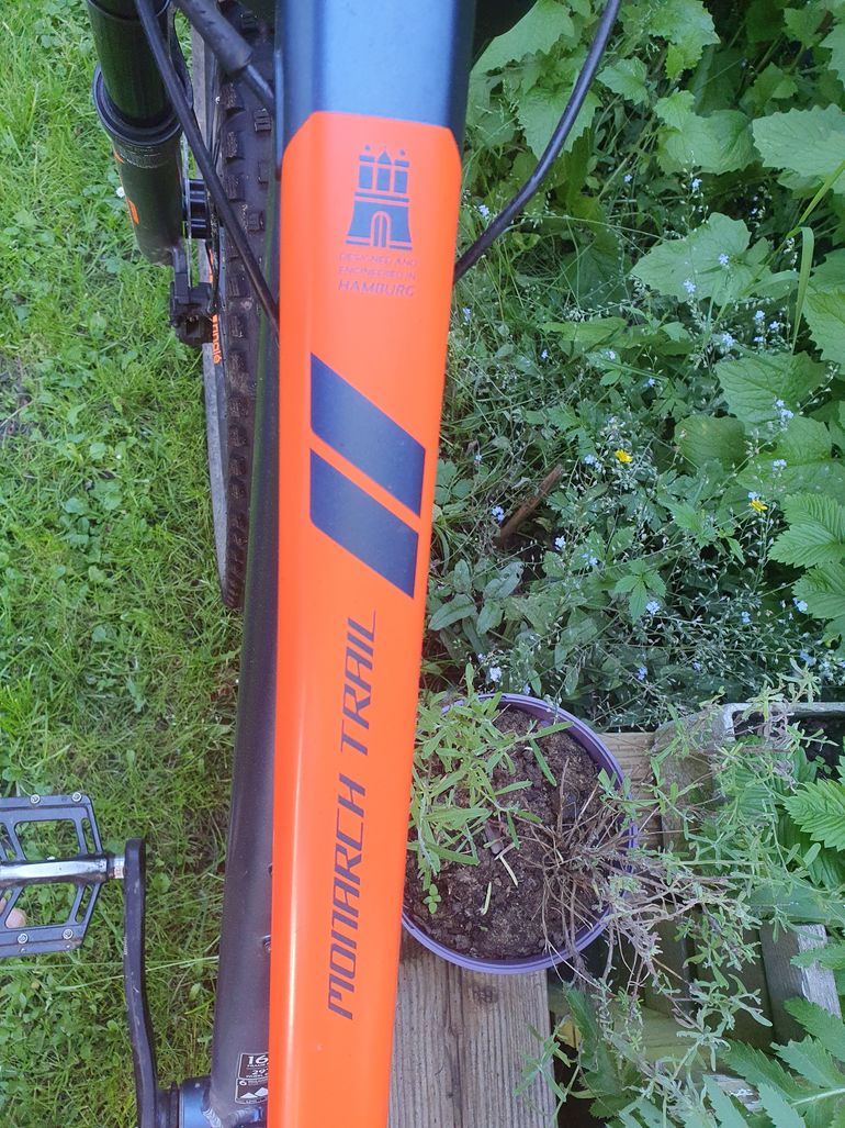 Used Stevens Monarch Trail 2020 2020 Mountainbike, Orange, 29 — image 7 of 15
