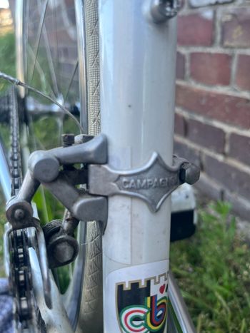 Used CIÖCC World 77 Campagnolo Record 1994 Road & Gravel, White — image 6 of 33