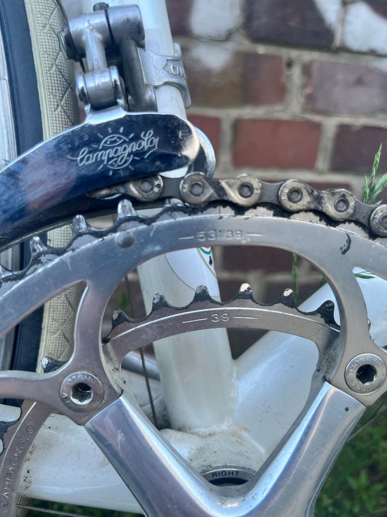 Used CIÖCC World 77 Campagnolo Record 1994 Road & Gravel, White — image 7 of 33
