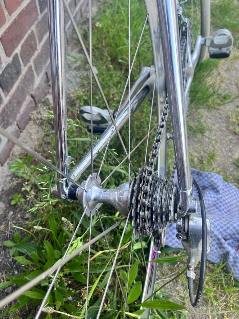Used CIÖCC World 77 Campagnolo Record 1994 Road & Gravel, White — image 4 of 33