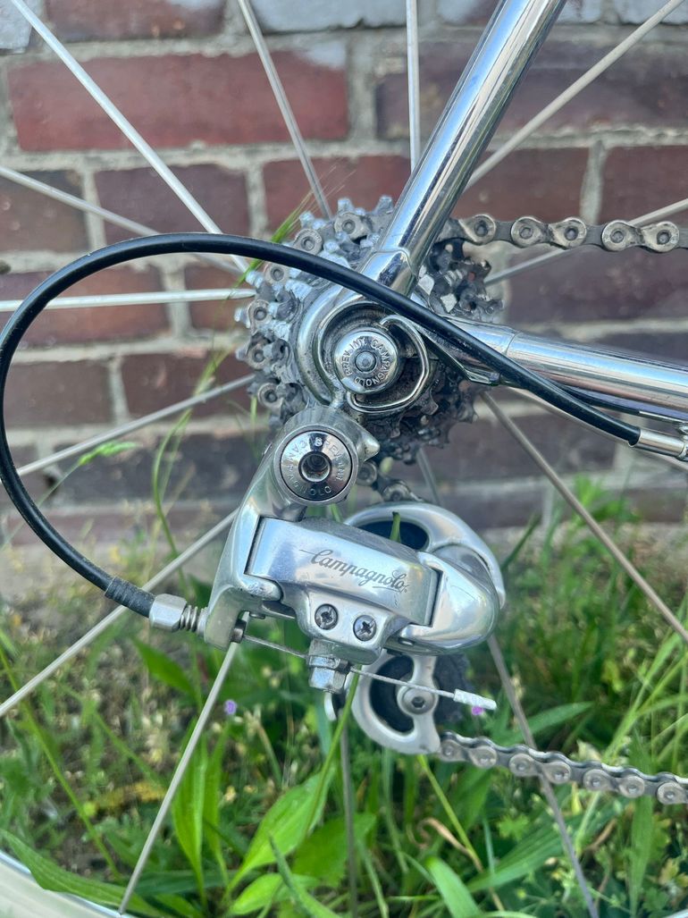 Used CIÖCC World 77 Campagnolo Record 1994 Road & Gravel, White — image 8 of 33