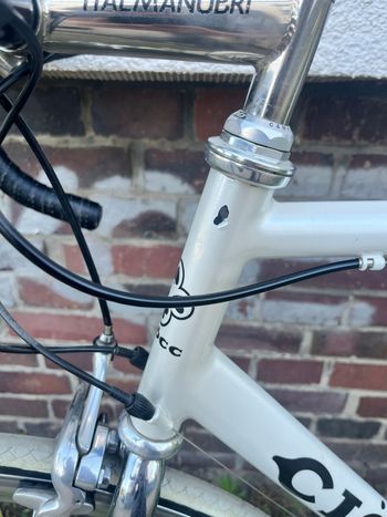 Used CIÖCC World 77 Campagnolo Record 1994 Road & Gravel, White — image 3 of 33
