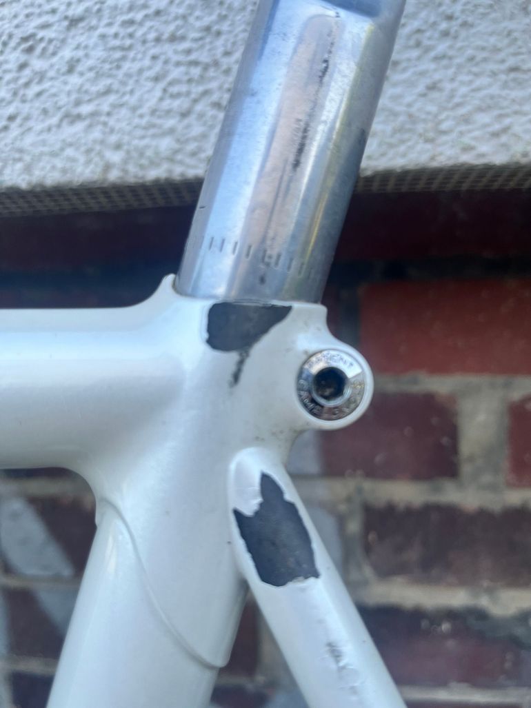 Used CIÖCC World 77 Campagnolo Record 1994 Road & Gravel, White — image 26 of 33