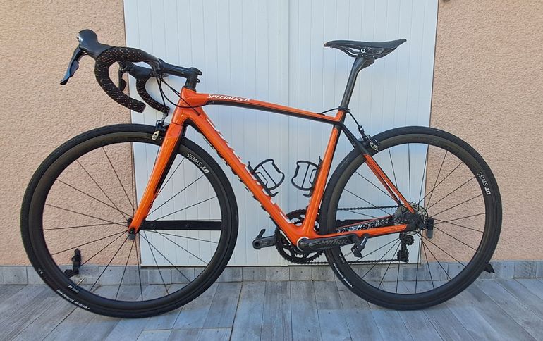 Used Specialized S-Works Roubaix SL4 Dura-Ace 2015 2015 Road & Gravel, Arancione — image 2 of 7
