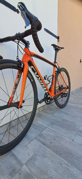 Used Specialized S-Works Roubaix SL4 Dura-Ace 2015 2015 Road & Gravel, Arancione — image 5 of 7