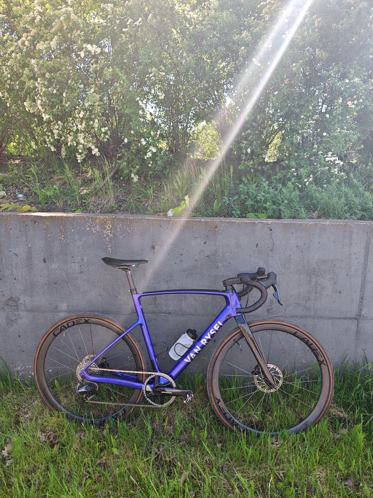 Used Van rysel Cyclocross Fahrrad RCX II Force AXS 12S lila 2025 2025 Road & Gravel, Blue — image 2 of 12