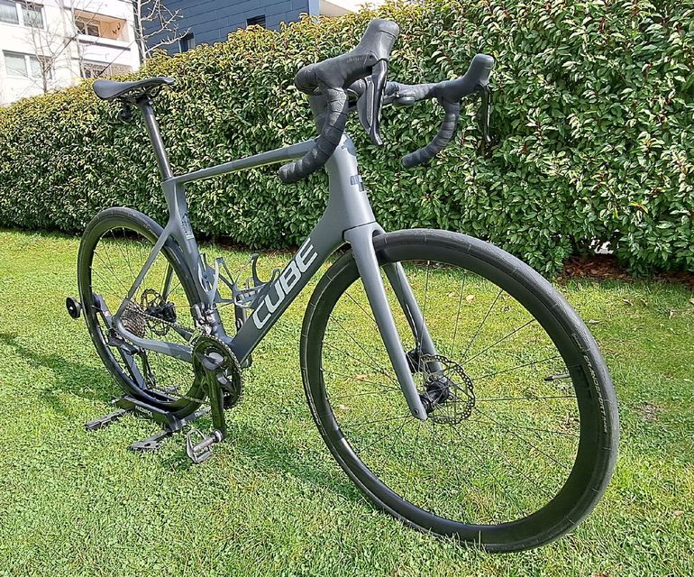 Used CUBE AGREE C:62 2023 2023 Road & Gravel, Light Gray — image 3 of 8