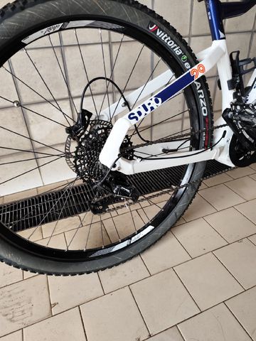 Used Haibike HardNine 5 2021 2021 Mountainbike, White — image 3 of 8