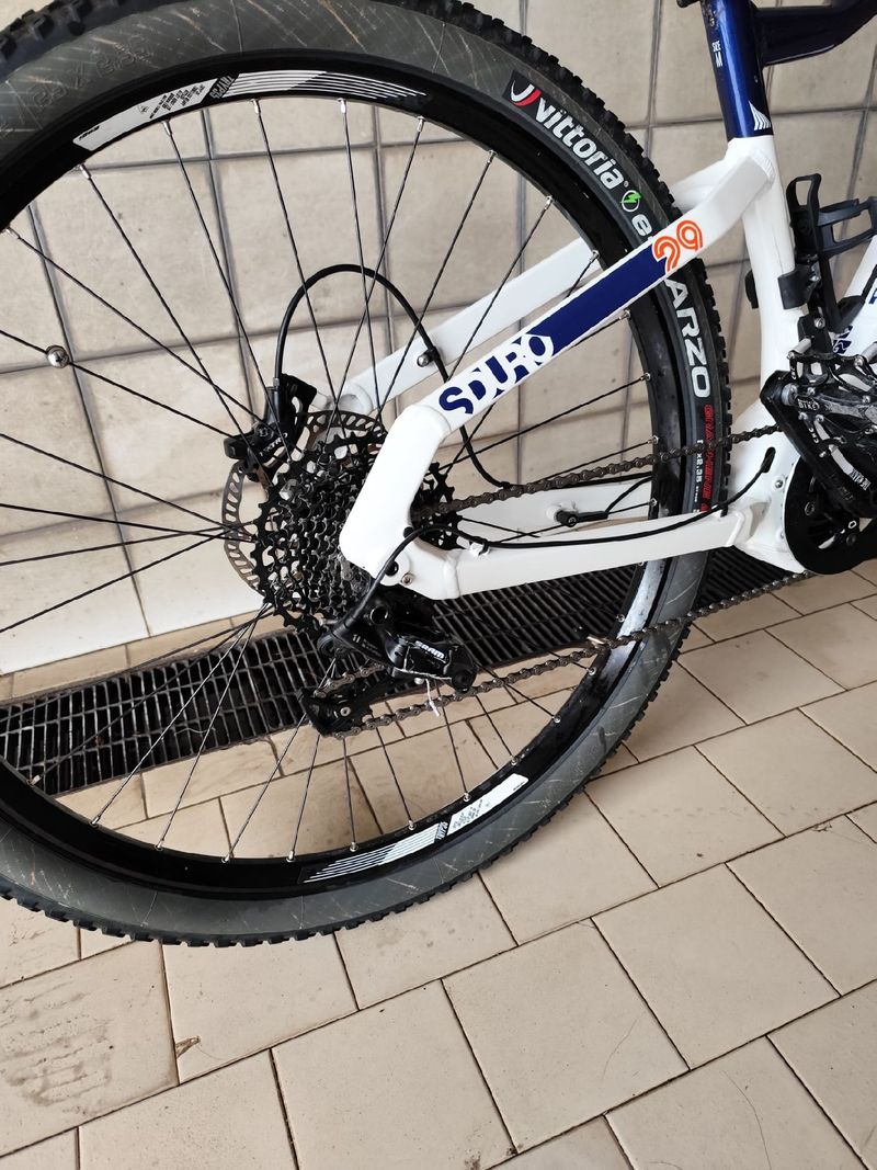 Used Haibike HardNine 5 2021 2021 Mountainbike, White — image 3 of 8