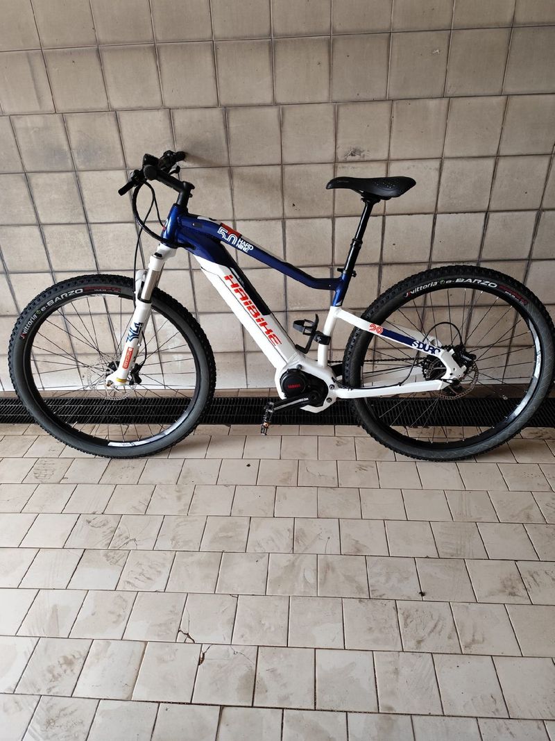 Used Haibike HardNine 5 2021 2021 Mountainbike, White — image 2 of 8