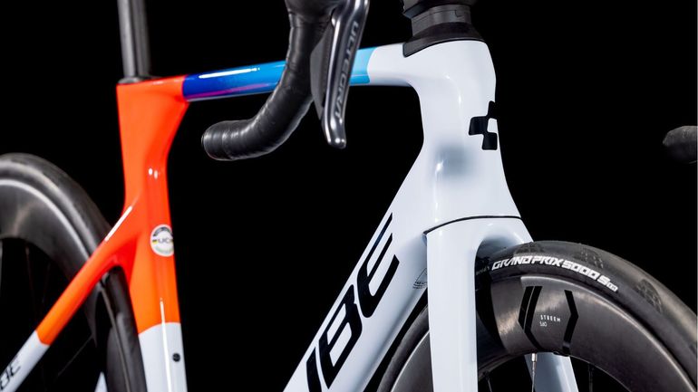 Used CUBE LITENING AERO C:68X, RACE 2025 2025 Road & Gravel, White — image 3 of 6