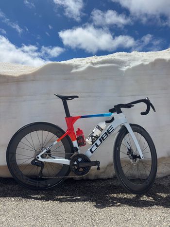 Used CUBE LITENING AERO C:68X, RACE 2025 2025 Road & Gravel, White — image 2 of 6