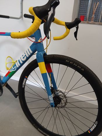 Used Cinelli ZYDECO LALA - SHIMANO SORA 9V 2023 2023 Road & Gravel, Blue — image 4 of 13