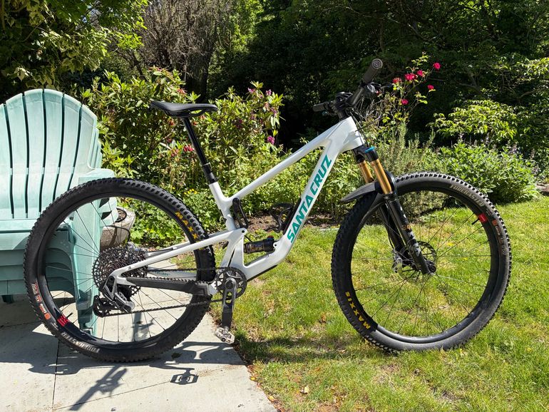 Used Santa Cruz TALLBOY Frame / Carbon CC 2024 Frameset 2024 Mountainbike, White, 29 — image 1 of 7