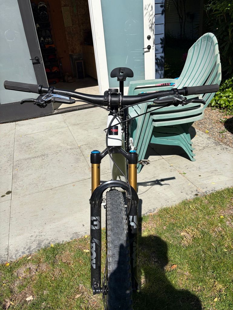 Used Santa Cruz TALLBOY Frame / Carbon CC 2024 Frameset 2024 Mountainbike, White, 29 — image 3 of 7