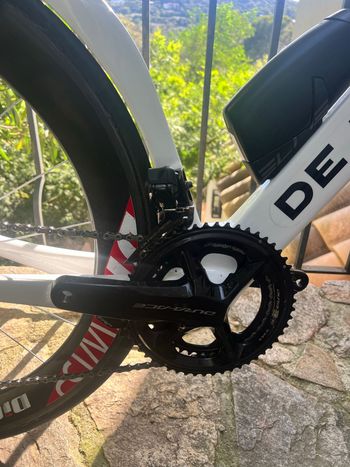 Used De Rosa Tt-03 Shimano Dura Ace Di2 2021 Road & Gravel, White — image 2 of 7