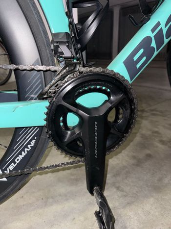 Used Bianchi Oltre Comp Ultegra Di2 2023 2023 Road & Gravel, Blue — image 3 of 7