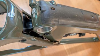 Used Santa Cruz BRONSON Frame / Carbon CC 2022 Frameset 2022 Mountainbike, Green — image 6 of 21