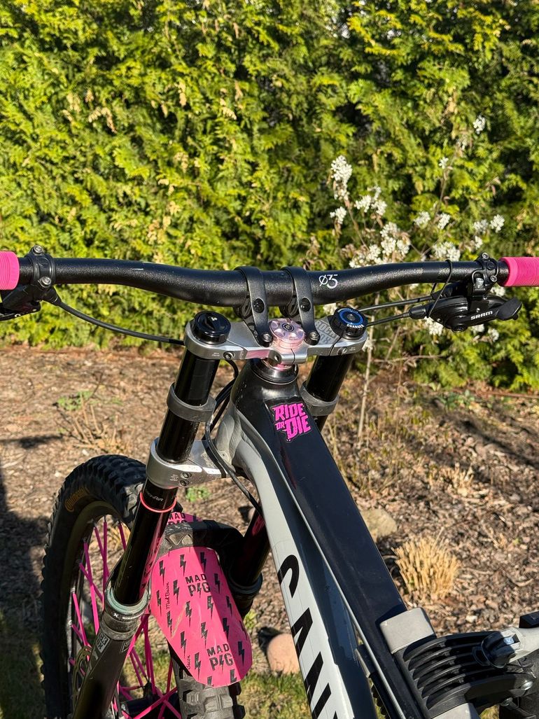 Used Canyon Sender AL 5.0 2019 2019 Mountainbike, Light Gray, 27.5 — image 3 of 11