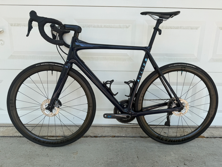 Used Allied Alfa Disc 2019 Ultegra Di2 56+ 2019 Road & Gravel, Blue — image 2 of 3