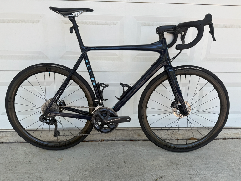 Used Allied Alfa Disc 2019 Ultegra Di2 56+ 2019 Road & Gravel, Blue — image 1 of 3