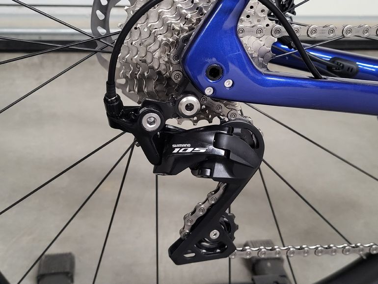 Used Trek Émonda SL 5 2023 2023 Road & Gravel, Blue — image 7 of 12