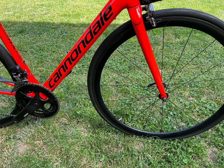 Used Cannondale SuperSix EVO Hi-MOD RED eTap 2017 2017 Road & Gravel, Orange — image 6 of 8