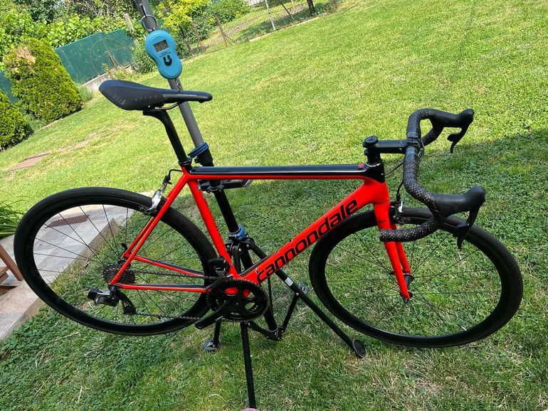 Used Cannondale SuperSix EVO Hi-MOD RED eTap 2017 2017 Road & Gravel, Orange — image 4 of 8