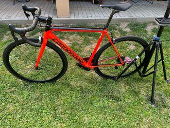 Used Cannondale SuperSix EVO Hi-MOD RED eTap 2017 2017 Road & Gravel, Orange — image 2 of 8