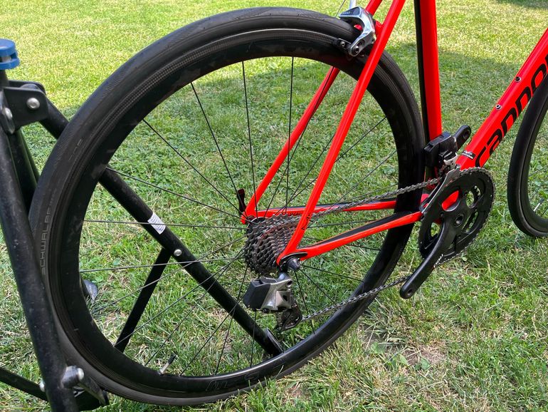 Used Cannondale SuperSix EVO Hi-MOD RED eTap 2017 2017 Road & Gravel, Orange — image 3 of 8