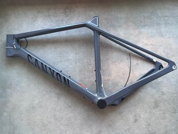 Used Canyon Grizl CF SL 7 eTap 2024 Frameset 2024 Road & Gravel, Light Gray — image 2 of 17