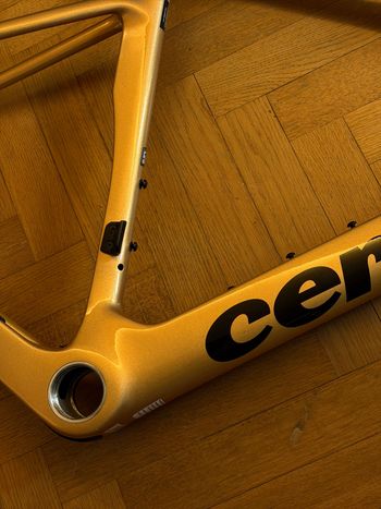 Used Cervélo Soloist Frameset 2025 Road & Gravel, Orange — image 5 of 16