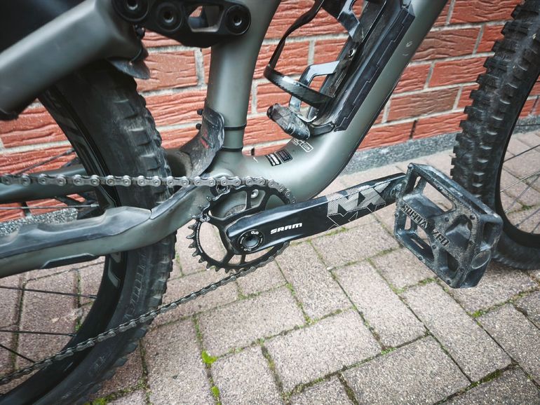 Used Specialized Men's Stumpjumper ST Comp Carbon 29 2019 2019 Mountainbike, Green — image 3 of 11